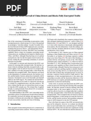 paper on chinese censorship