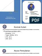 P1 - Kontrak Kuliah