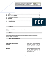 Procedimiento Constructivo de Demolición de Caseta