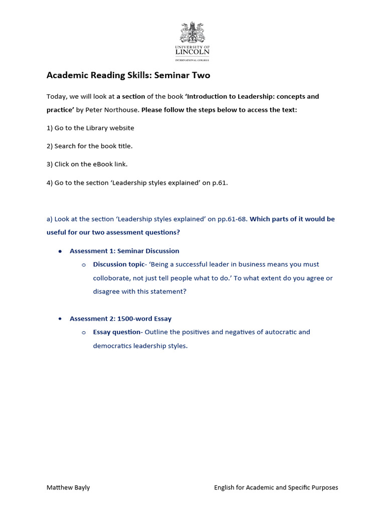Academic reading skills s2 pdf