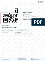 (Event Ticket) Presale: FESTIVAL - Majenang Skuy - 1 39442-634D2-983