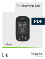 User Guide Roger Touchscreen Mic GB V1