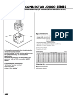 Connector J2000 Series: 2.5mm Pitch/disconnectable Crimp Style Connectors (Wire-to-board/Wire-to-wire)