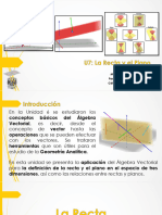 Unidad 7 Plano y Recta