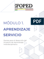 Módulo 1.: Aprendizaje Servicio
