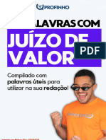 110 Palavras Com Juizo de Valor