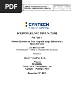 Pile Type 1 - Screw Pile Load Test Outline (Terna)