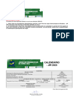 Nota Oficia #12 Aalteração Calendário Jir 2023