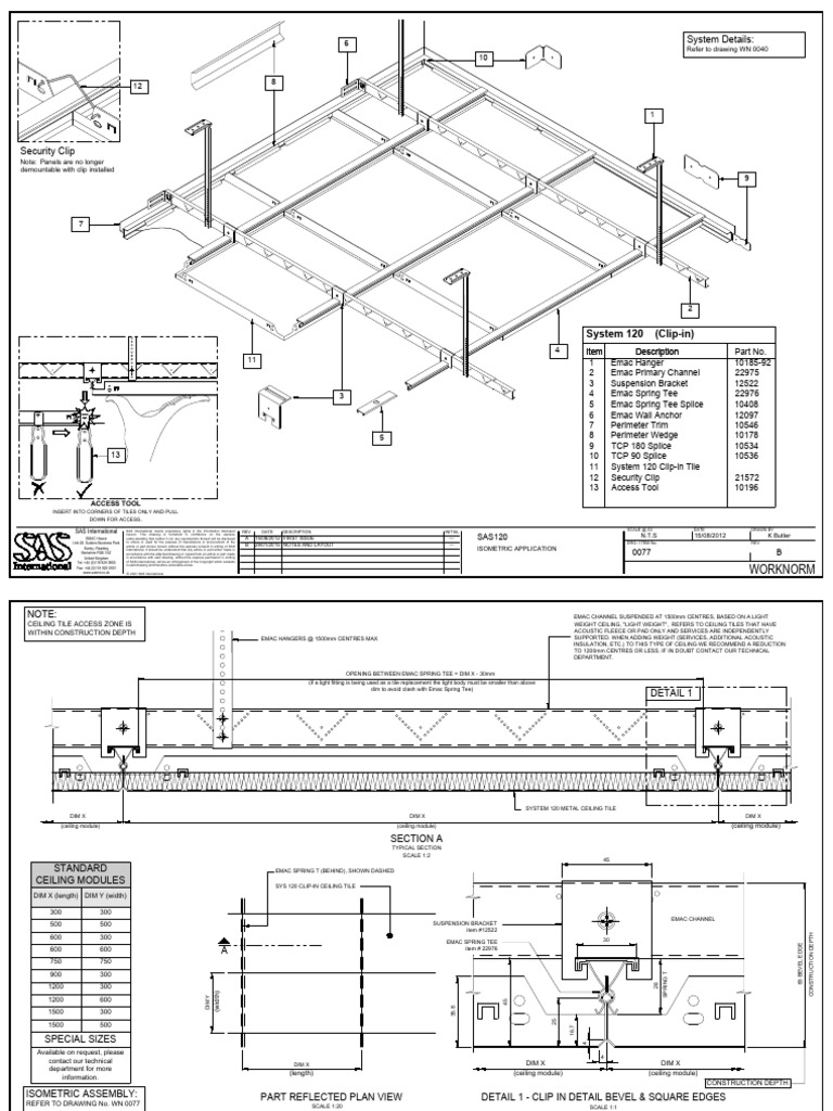 Sas120 Technical Drawings PDF