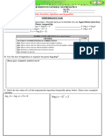 Gen - Math - Answersheet (Module 8)