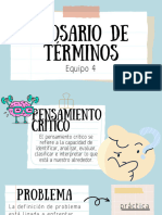 Glosario de Términos