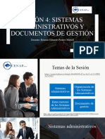 Sesion 4 - Sistemas Administrativos y Documentos de Gestión