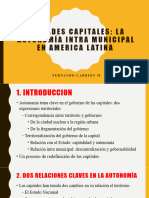 Capitalidad y Autonomia - Fernando Carrión