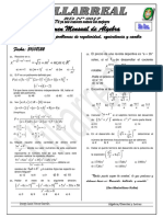Examen Mensual de Álgebra (5 TyL) - 2