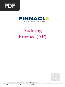 Auditing Practice (AP) : #128 Maginhawa ST., Brgy. Teacher's Village East, Quezon City Pinnaclecpareview - PH