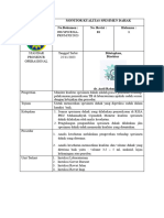 SPO Monitor Kualitas Spesimen