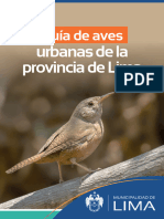 Guía Aves Urbanas de La Ciudad de Lima