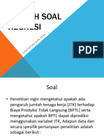 Contoh Soal Regresi