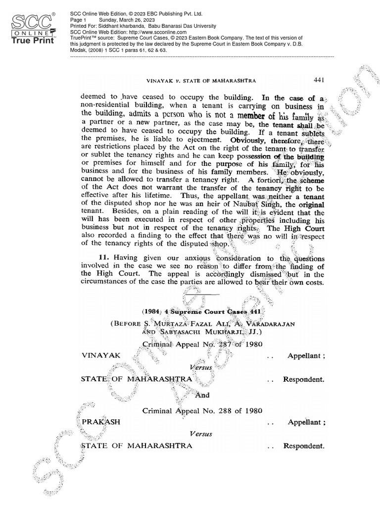 Supreme Court Judgment on Modak Case | PDF | National Supreme Courts