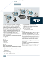 Catalog Sitrans DSIII Siemens 20122