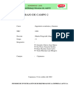 Informe de Investigación de Burkenroad de La Empresa Laive S