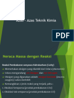 Azas - Azas Teknik Kimia-Neraca Massa Dengan Pembakaran