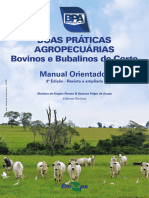 Boas Praticas Agropecuarias Bovinos 2022