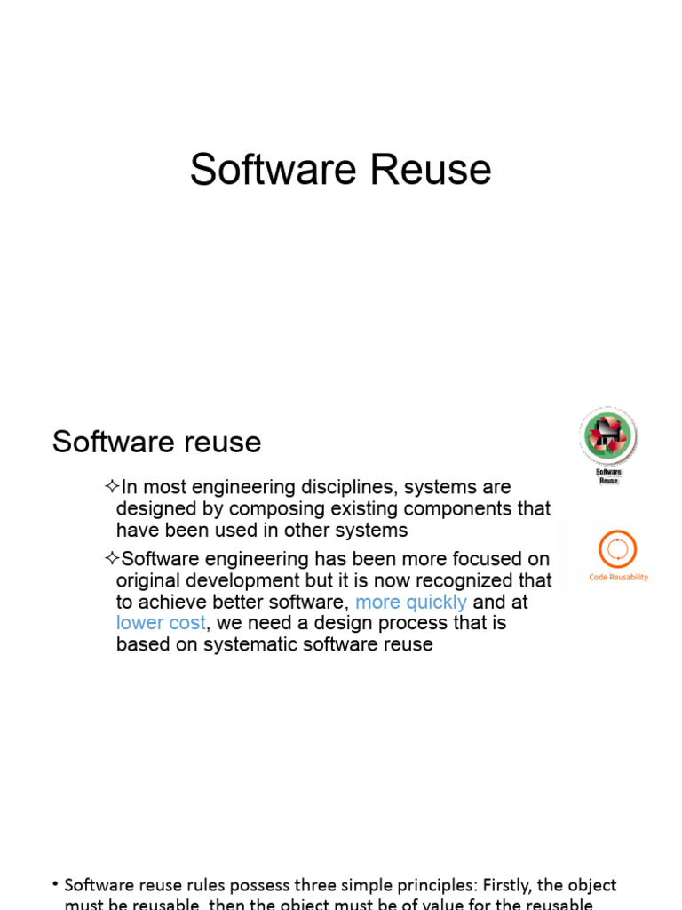 Software Engineering | PDF | Component Based Software Engineering