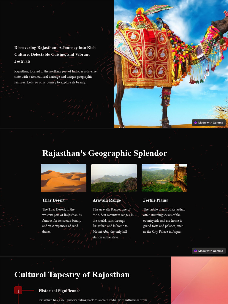 Discovering Rajasthan A Journey Into Rich Culture Delectable Cuisine ...