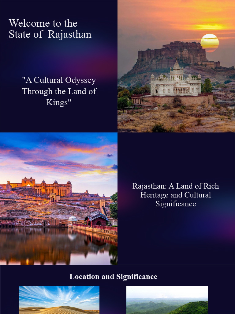 Cultural Heritage of Rajasthan | PDF | Cuisine | Desi Cuisine