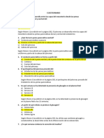 Cuestionario - Formación Del Páncreas y Malformaciones