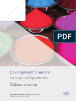 Development Finance - Chanllenges and Opportunities