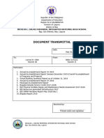 Document Transmittal Format