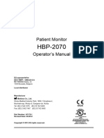 Colin HBP2070 Manual