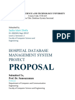 Hospital Management System Project Report
