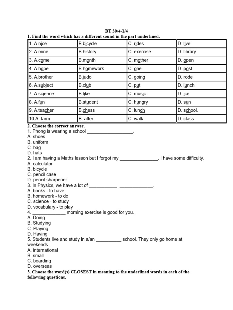 bt-30-4-1-4-1-find-the-word-which-has-a-different-sound-in-the-part