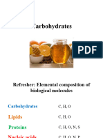 Topic 6 - Carbohydrates