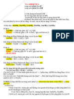 ÔN TẬP THUYẾT ACID - BASE, HYDROXIDE LƯỠNG TÍNH, MUỐI