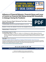 Influence of Financial Well-Being, Financial Stress, and Locus of Control On Financial Well-Being - 2021
