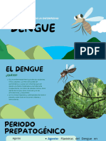Presentación Enfermedad Dengue Ilustrativo Azul