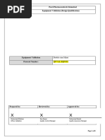 Installation Qualification Protocol Template | PDF | Verification And ...