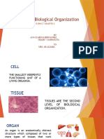 Levels of Biological Organization