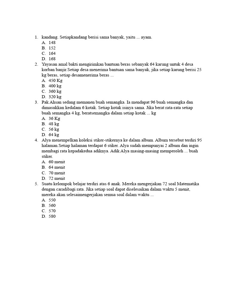 Soal Pembagian Pdf Griya Taman