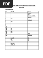 STM32 With HC-05 Bluetooth Module Using Devices Control