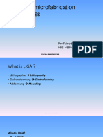Lecture11 - LIGA - Fabrication - Process 1