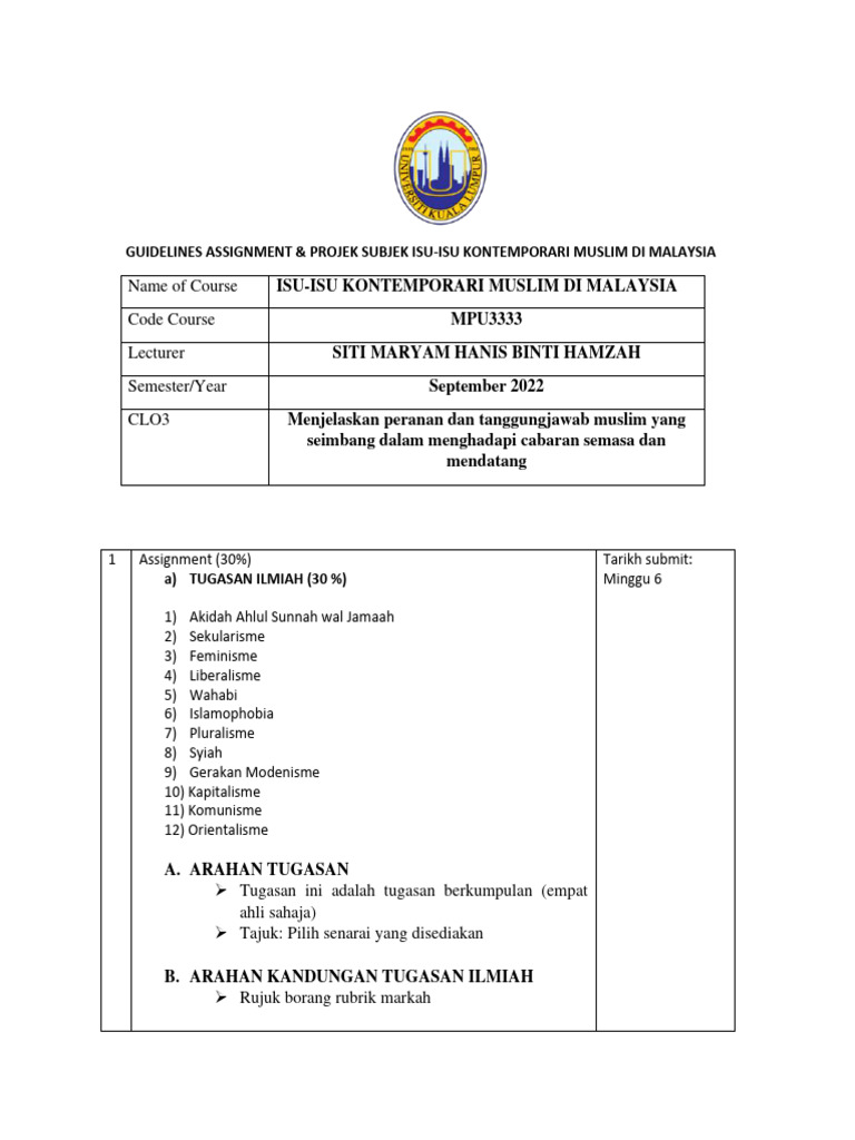 Guidelines Assessment Pdf