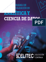 Arte Brochure Analítica y Ciencia de Datos