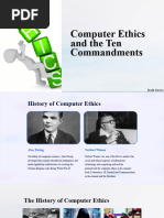 4 Computer Ethics and The Ten Commandments