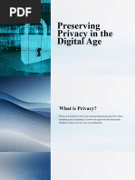 5 Preserving Privacy in The Digital Age