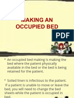 Making An Occupied Bed